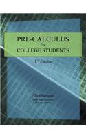 Pre-Calculus for College Students