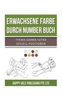 Erwachsene Farbe durch Number Buch: Thema Karma Sutra Sexuell Positionen