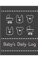 Baby's Daily Log Notebook Tracker for Newborn and Toddler