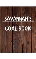 Savannah's Goal Book