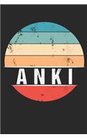 Anki: 100 Pages 6 'x 9' -Dot Graph Paper Journal Manuscript - Planner - Scratchbook - Diary