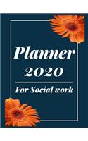 Planner 2020 for Social work