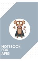 Notebook for Apes