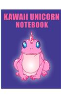 Kawaii Unicorn Notebook