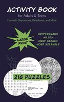 Activity Book for Adults & Teens