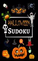 Halloween Sudoku: Puzzle Books For Kids And Adults With Instructions, Gifts For Sudoku Lovers