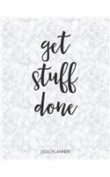 Get Stuff Done 2020 Planner