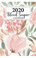 2020 Blood Sugar Log Book