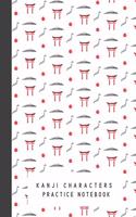 Kanji Characters Practice Notebook