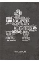 NOTIZBUCH A5 Dotted: Spiele Entwickler Notizheft GEPUNKTET 120 Seiten - Game Development Notizblock Games Development Skizzenbuch - Game Design Geschenk für Game Designe