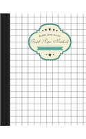 Graph Paper Notebook: Blank Quad Ruled 120 Pages Large Print 8.5"x11", Journal With Graph Paper for Role Playing Games, Graph Paper Composition Notebook Journal, Lab Note(3 1/2 Inch Graph Paper Journal)