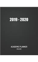 Academic Planner College 2019 - 2020