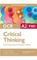 OCR A2 Critical Thinking