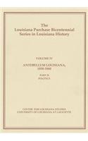 Antebellum Louisiana, 1830-1860, Part B