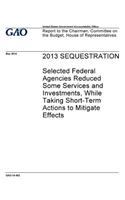 2013 sequestration