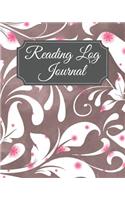 Reading Log Journal: Reading Journal Notebook
