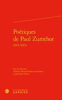 Poetiques de Paul Zumthor