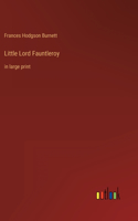 Little Lord Fauntleroy