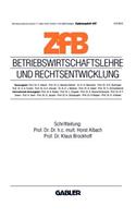 Betriebswirtschaftslehre und Rechtsentwicklung