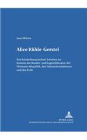 Alice Ruehle-Gerstel