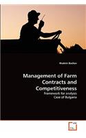 Management of Farm Contracts and Competitiveness