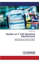 Studies on T Cell Signaling Mechanisms