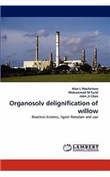 Organosolv Delignification of Willow