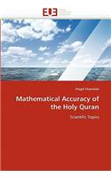 Mathematical Accuracy of the Holy Quran