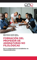 Formación del Profesor de Asignaturas No Filológicas