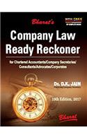 Company Law Ready Reckoner