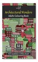 Zen Sangam Architectural Wonders Adults Coloring Book For Calmness And Stress Relief