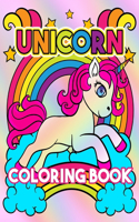 Unicorn Coloring Book: Cute Unicorn Coloring Book for Kids Ages 4-8: Coloring activity books for kids ages 4-8 year old. My Unicorn Coloring Books Activity and Drawing. Fi