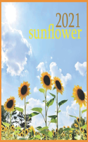 2021: sun&#64258;ower:2021 Wall & Office Calendar, 12 Month Calendar