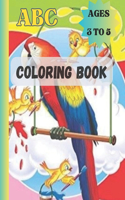 ABC Alphabetical coloring book for kids between the age of 3 to 5