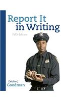 Report it in Writing