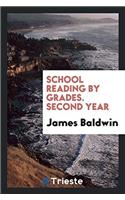 School Reading by Grades. Second Year