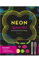 Neon Spiral Art