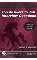 Top Answers to Job Interview Questions