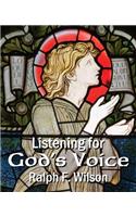 Listening for God's Voice