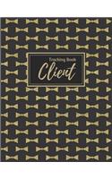 Client Tracking Book: Vintage Black & Gold Client Profile: Hairstylist Client Data Organizer Log Book with A - Z Alphabetical Tabs Personal Client Record Book Customer In(1 Hairstylist Client Profile Book)