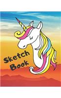 Sketch Book: (Fantasy Animals Doddle Book)