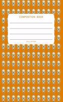 Skull Pattern - Composition Book