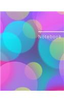 Notebook: Journal/Notebook Wide Ruled Paper, 8 x 10, 100 pages