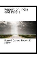 Report on India and Persia