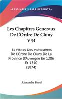 Les Chapitres Generaux De L'Ordre De Cluny V34