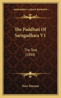 Paddhati Of Sarngadhara V1