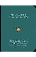Alegato De 1 Instancia (1885)