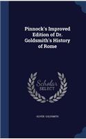 Pinnock's Improved Edition of Dr. Goldsmith's History of Rome