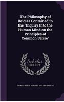 The Philosophy of Reid as Contained in the 