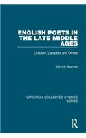 English Poets in the Late Middle Ages